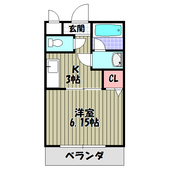 エステ・ラグーナ七番館 間取り図