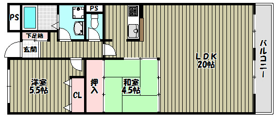 エクセル深阪 間取り図