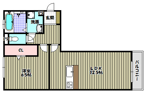 クリサンテーモ 間取り図