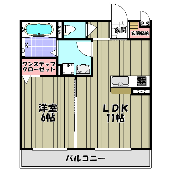 ヴラウニーメゾン・リラ 間取り図