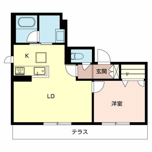 シャーメゾン槐 間取り図