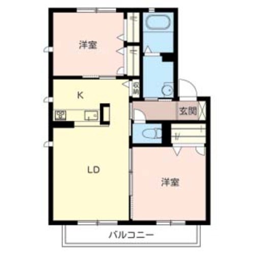 カーサKOYOMO 間取り図