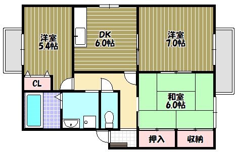 メゾン・リヴァージュ 間取り図