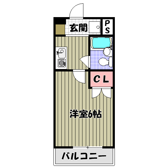 フェリース大美野 間取り図