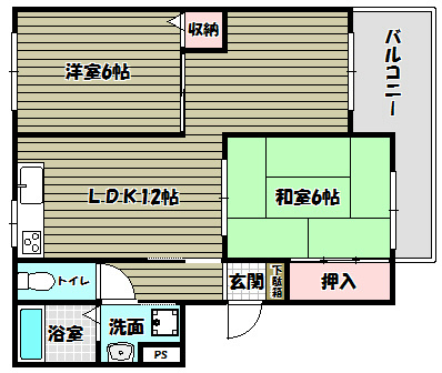 ＹＦ深阪 間取り図