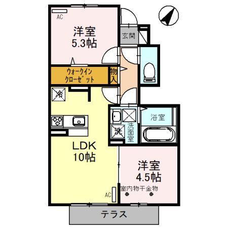 grasmere　（グラスミア） 間取り図