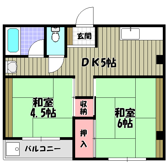 平井ハイム 間取り図
