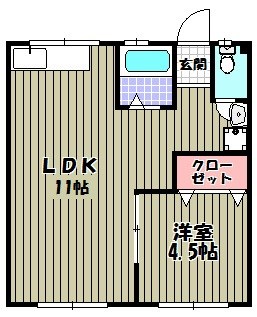川端マンション 間取り図