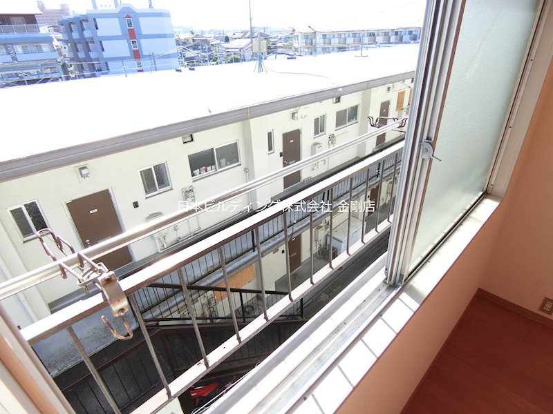 川端マンション ベランダ