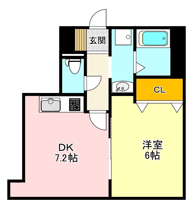 プランドールマサキ 間取り図
