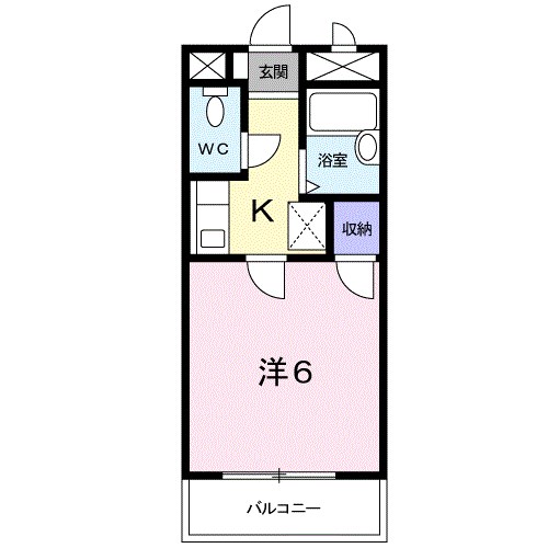 ラフィネアルブル 間取り図