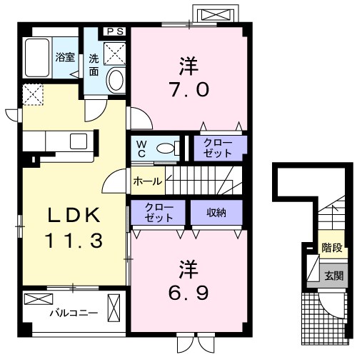 ポーラー・スター 間取り図