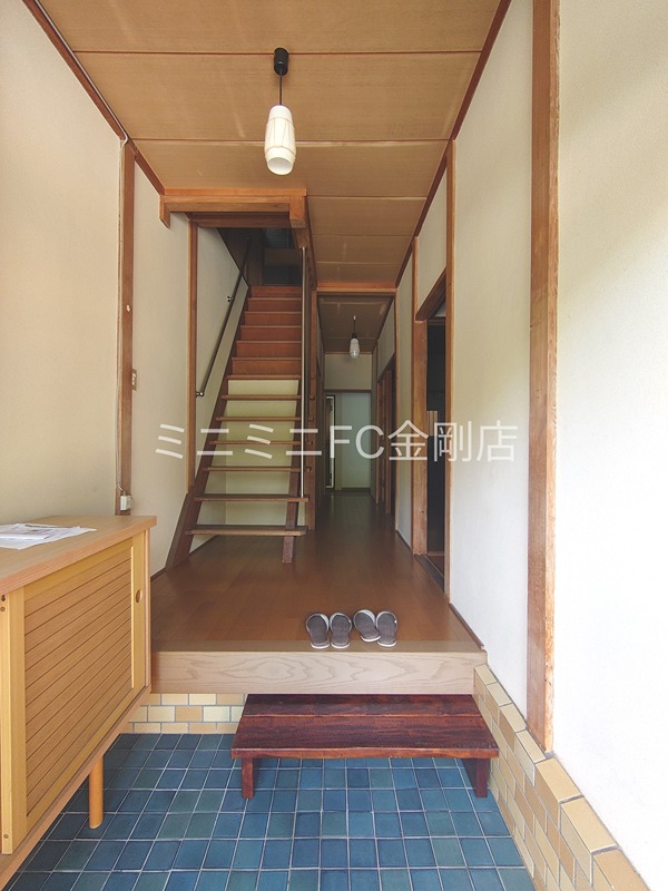 菊水町戸建貸家 玄関