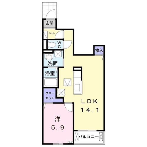 アダジオ 間取り図