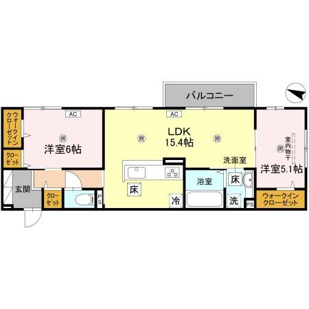 クレマチス 間取り図