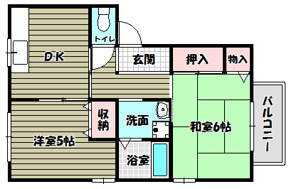 サンフル狭山 間取り図