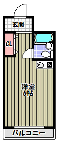 マイデンハイツ 間取り図