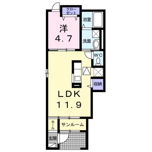 カーネ　プレッソ 間取り図