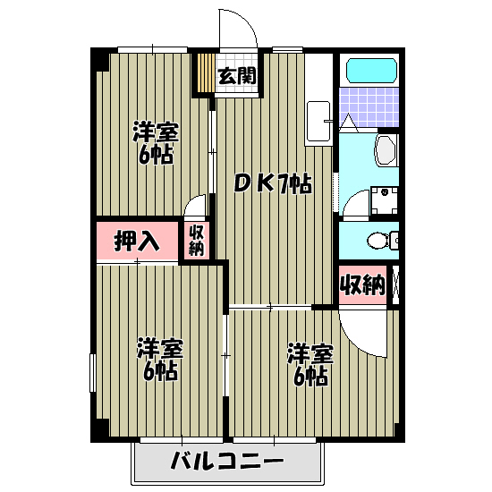 ガーデンハウス 間取り図