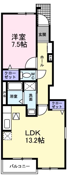 サザンクロス 間取り図