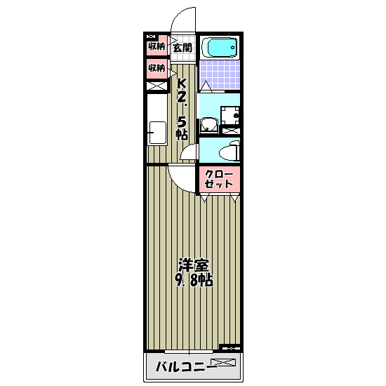 ビッグウエスト 間取り図
