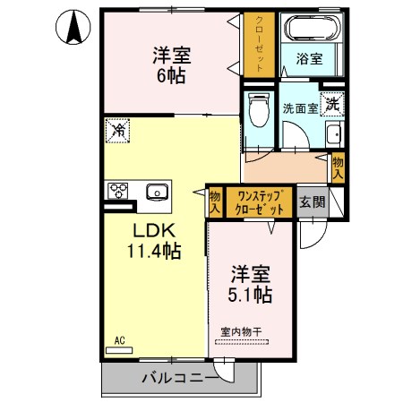 レフィナード 間取り図