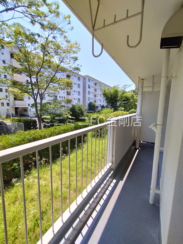 狭山住宅1６号棟  ベランダ