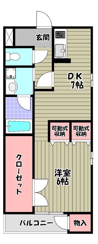 プレベール 間取り図