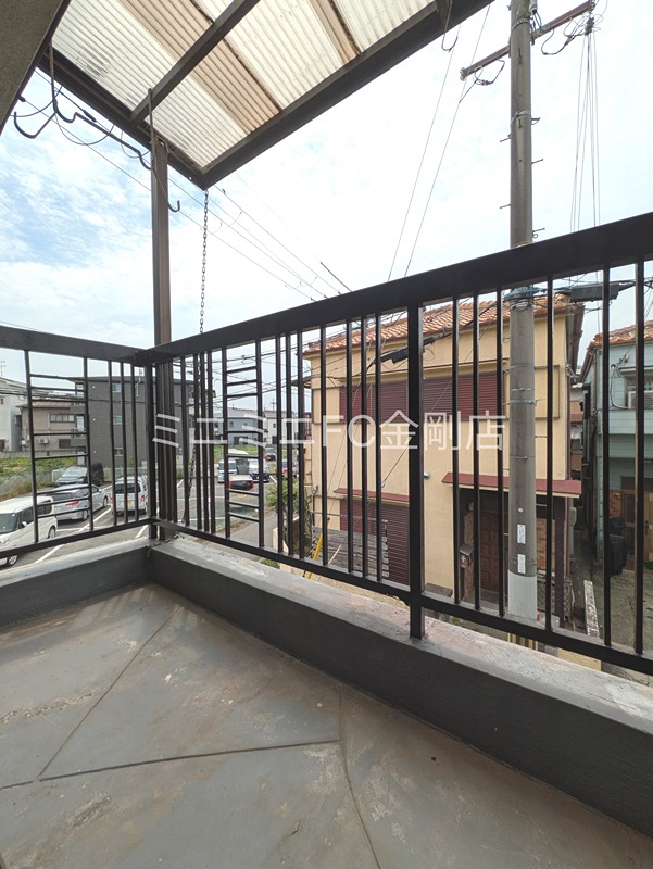 和泉市阪本町貸家 ベランダ