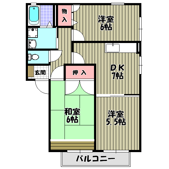 エステートヴィラ 間取り図