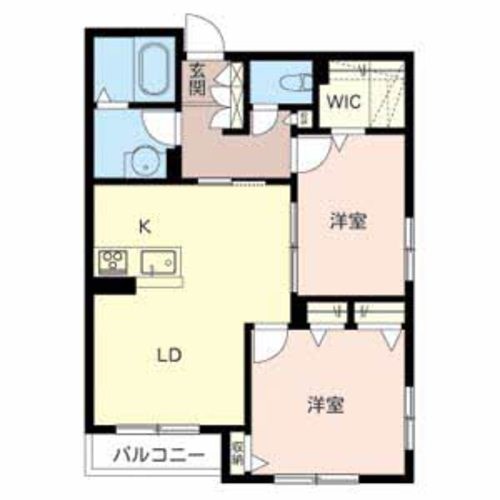 シャーメゾンレグルス 間取り図