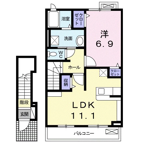 ブリーゼ・M 間取り図
