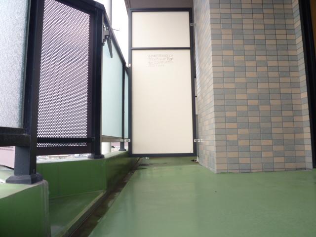 山本グリーンヴィレッジⅡ ベランダ