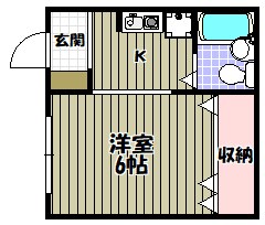 サンセルジュ深井 間取り図