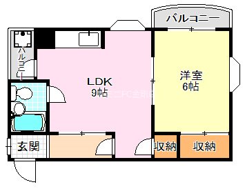 メゾン南部 間取り図