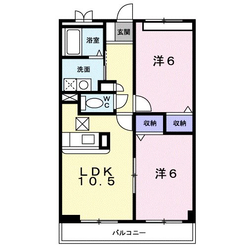 ローレルハイツ 間取り図