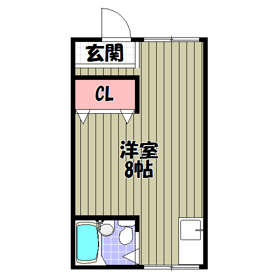 酒谷ハウス 間取り図