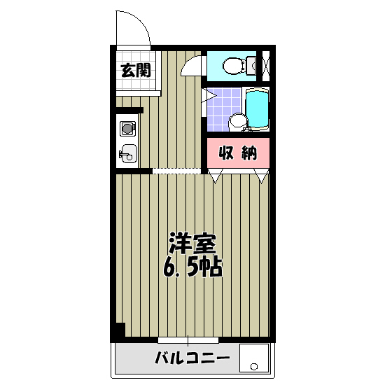 メロディーハイム 間取り図