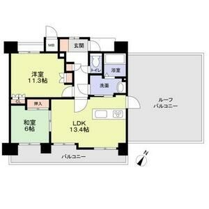 ソワール新檜尾台 6号棟 間取り図