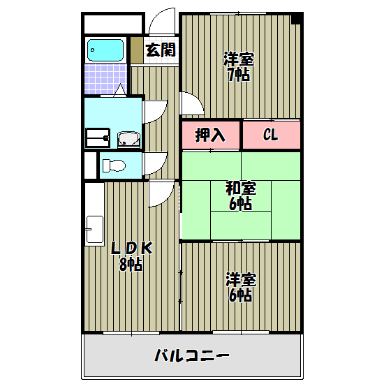 グランドール 間取り図