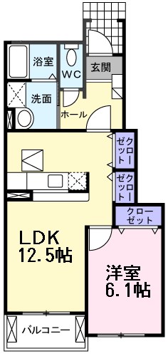 ネオソレイユ 間取り図