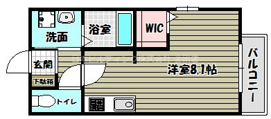 メゾンピエレ 間取り図