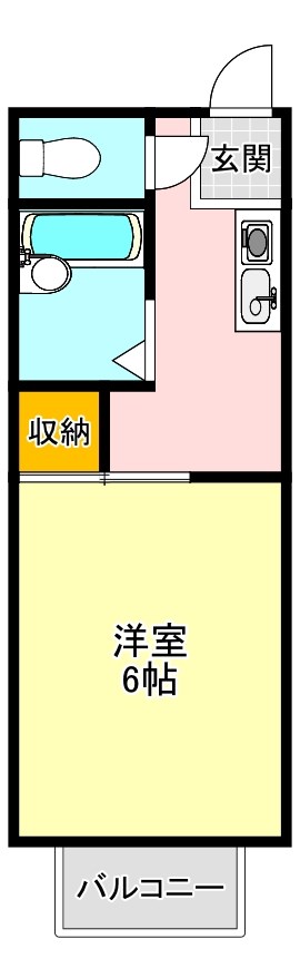 リバーヒル喜志 間取り図