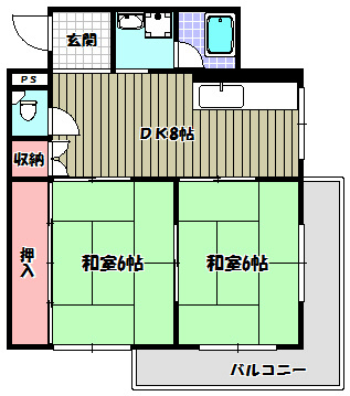 プレアール藤沢台 間取り図