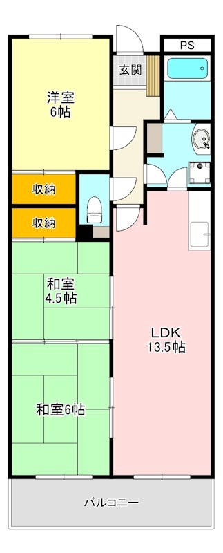 セルサス和泉 間取り図