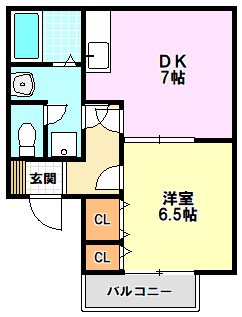 シャトル和泉中央 間取り