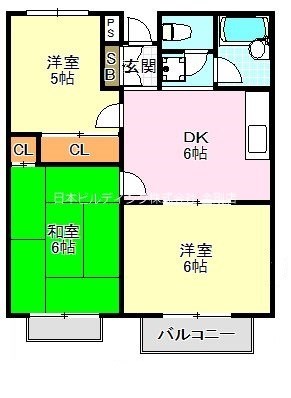 パインリーフ泉ヶ丘 2号館  間取り図