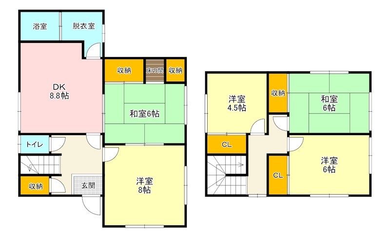 河内長野市末広町戸建  間取り