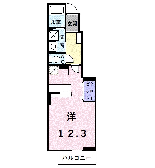 グリーンアンジュⅡ 間取り図