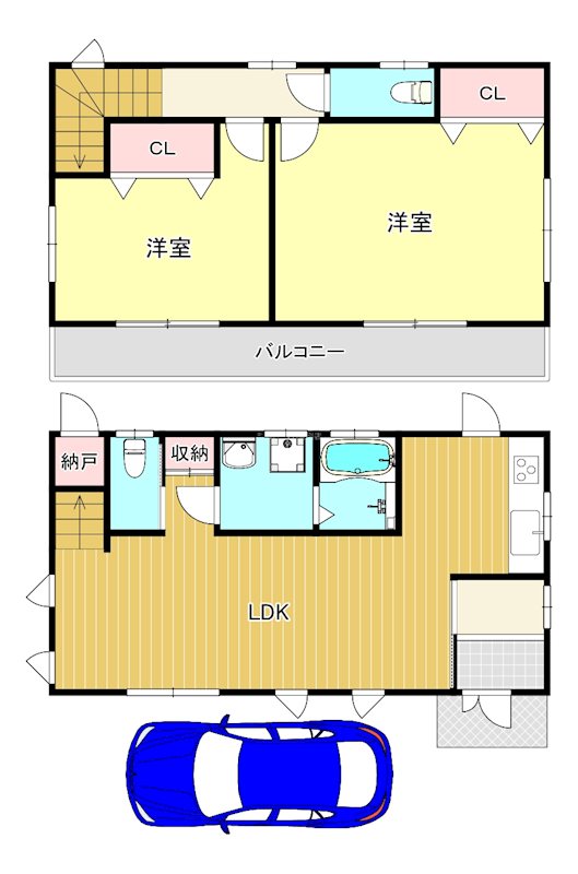 大美野戸建 間取り